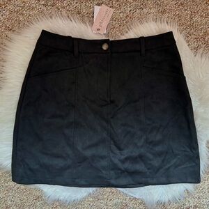 Philosophy Black Pencil Mini Skirt